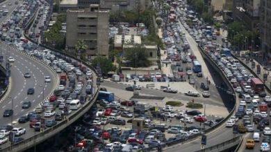 تباطؤ حركة سير السيارات بطرق ومحاور القاهرة والجيزة صباح اليوم الأربعاء
