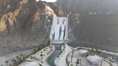 جدارية زايد وراشد في حتا تدخل موسوعة غينيس للأرقام القياسية