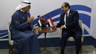 على هامش فعاليات قمة العشرين.. السيسي يبحث مع ولي عهد أبوظبي سبل تعزيز العلاقات