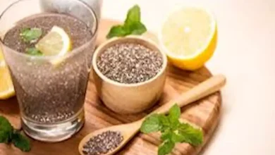 5 فوائد لتناول بذور الشيا مع الماء بالليمون