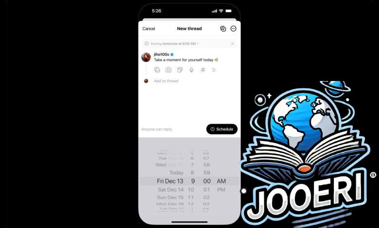 المواضيع تختبر ميزة جدولة النشر