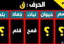 كيفية حل لعبة اسم حيوان جماد بلد