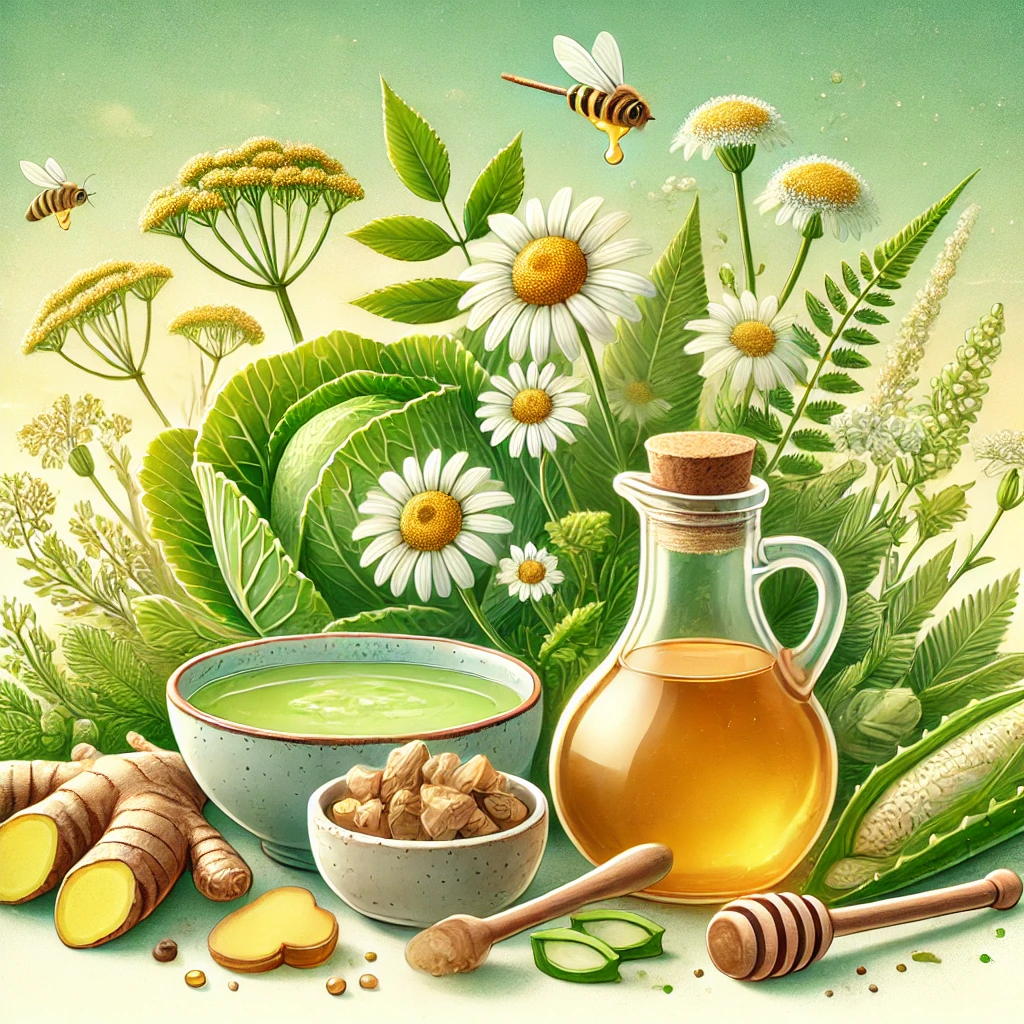العلاجات الطبيعية والبديلة لقرحة المعدة